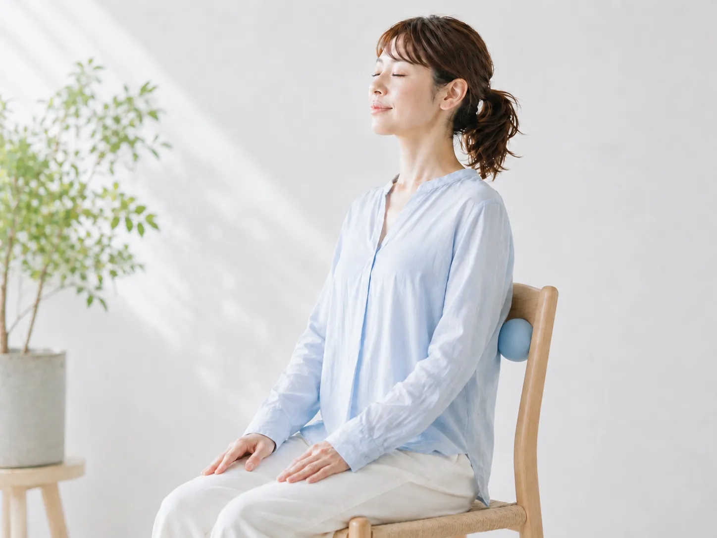 身体の動きを止めすぎず、声と息が次へ流れていくイメージ
